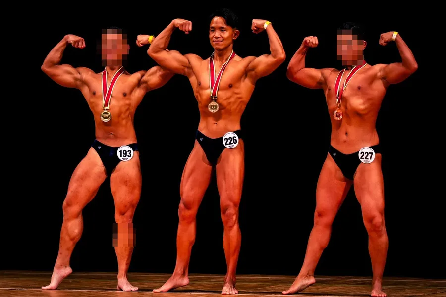 弊社COOがマッスルゲート千葉大会 ボディビル70kg級で優勝 - 写真2